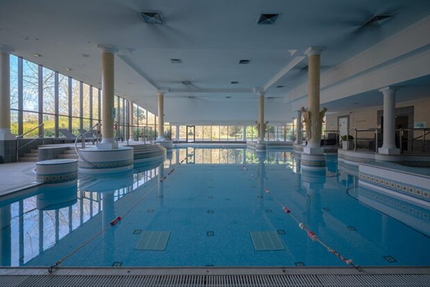 Greater Manchester empty swimming pool fine art print, framed limited edition